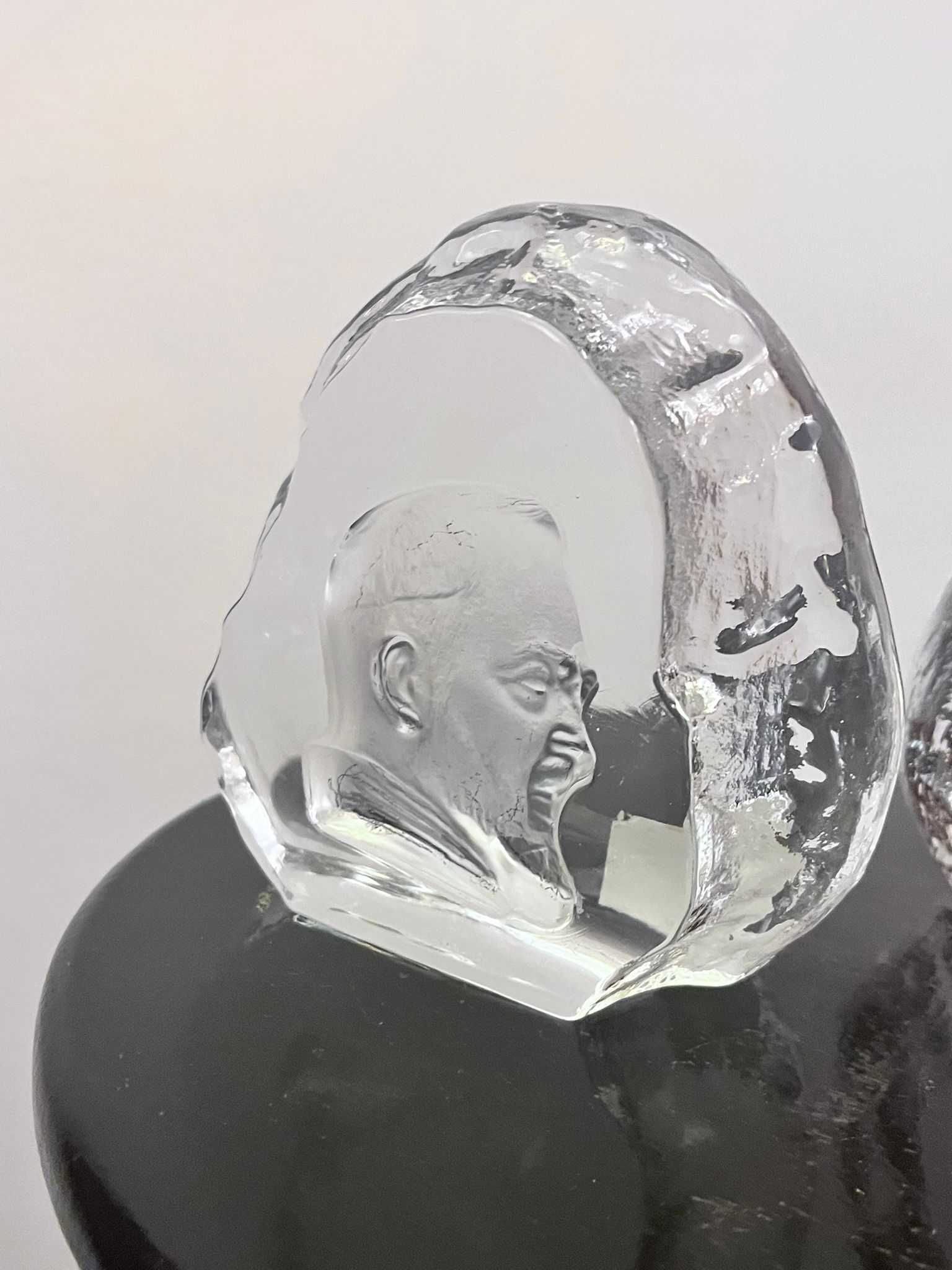 Set doua bibelouri cristal Italia statuete bibelou ieftine