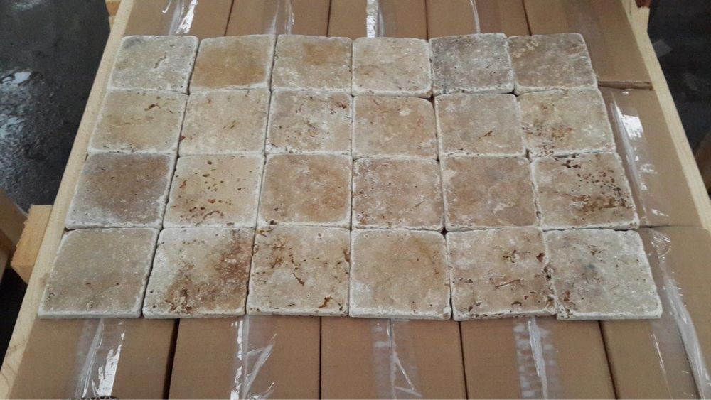 Travertin 10x10 Antique pe stoc