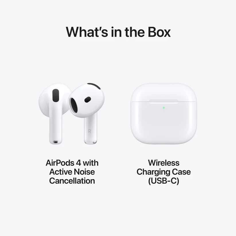 НОВИ! Apple AirPods 4 with Active Noise Cancellation Гаранция!