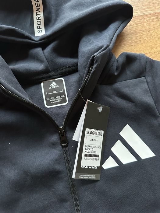 Детски,памучен,тъмно син екип Adidas