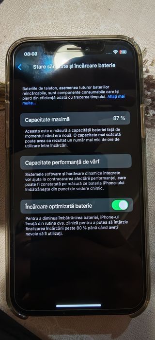 Iphone 12 128GB 87% viață baterie
