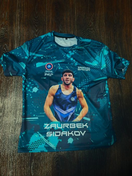 Футболка борьба zaurbek sidakov