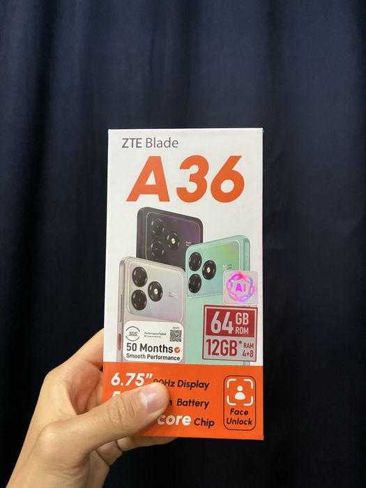 zte a 36 blade телефон