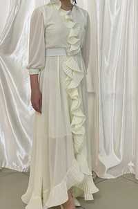 Платье женское белое