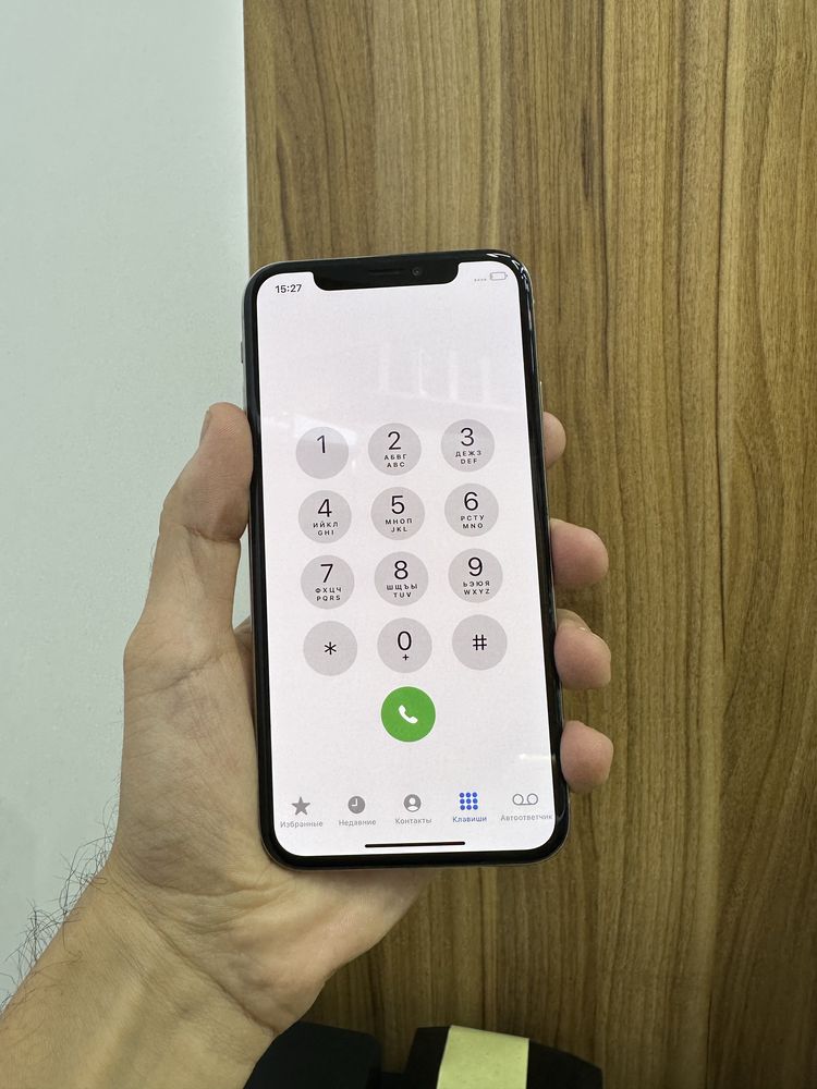 iphone XS, silver, 64gb, 85%