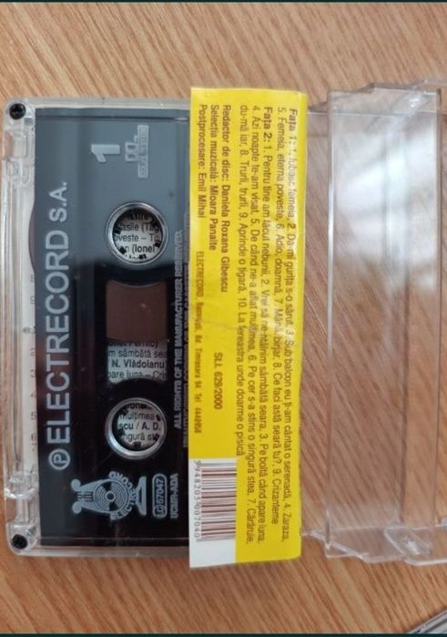 Casete audio originale Bucurestiul de odinioara
