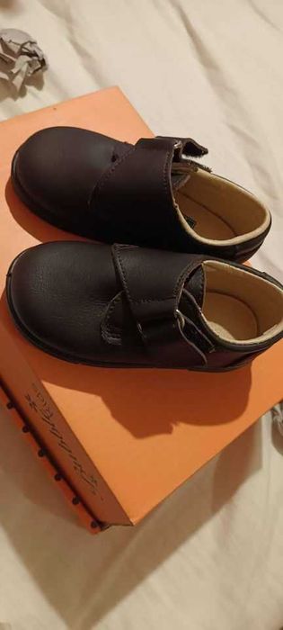 adidasi nike si pantofi piele maro marime 22