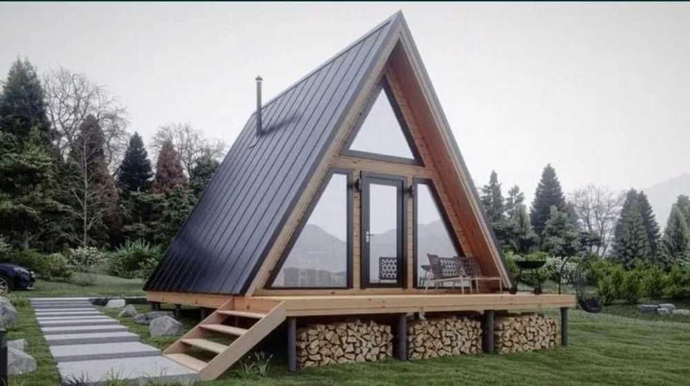Construim cabane din lemn (accepatam variante auto)