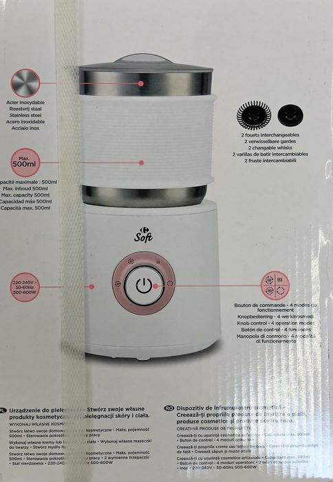 Dispozitiv creare produse cosmetice - nou