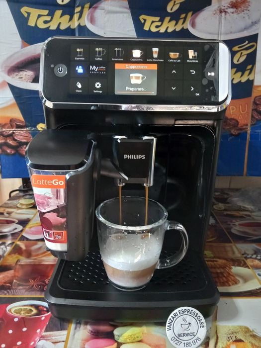 Expresor cafea Philips Latte Go 5400" 5500 Câteva cafele!
