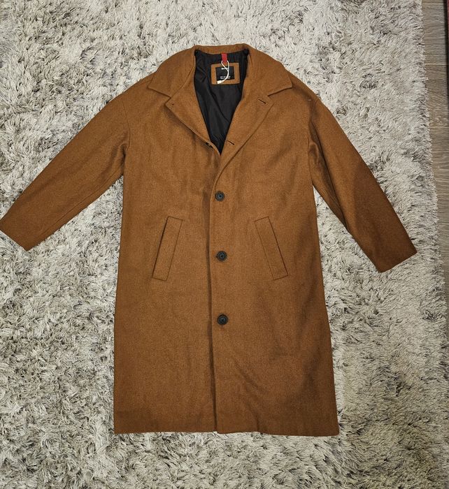 Palton M Bershka bărbați toamnă