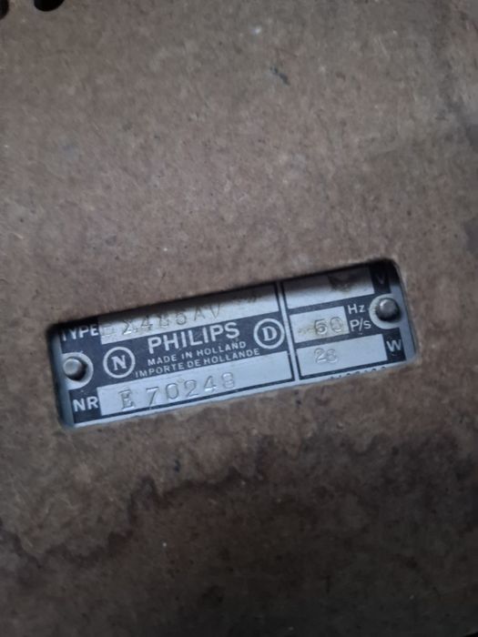 Radio Philips vechi 1940 model B X485AV