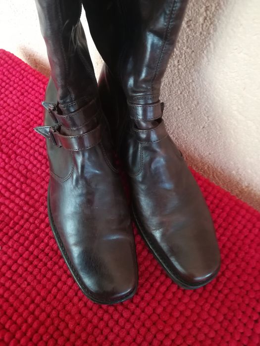 Cizme piele nr 39 Nero Giardini