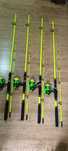 SET 4 Lansete Feeder 3.0m ROBINHAN Bolentino + 4 Mulinete FL QC5000
