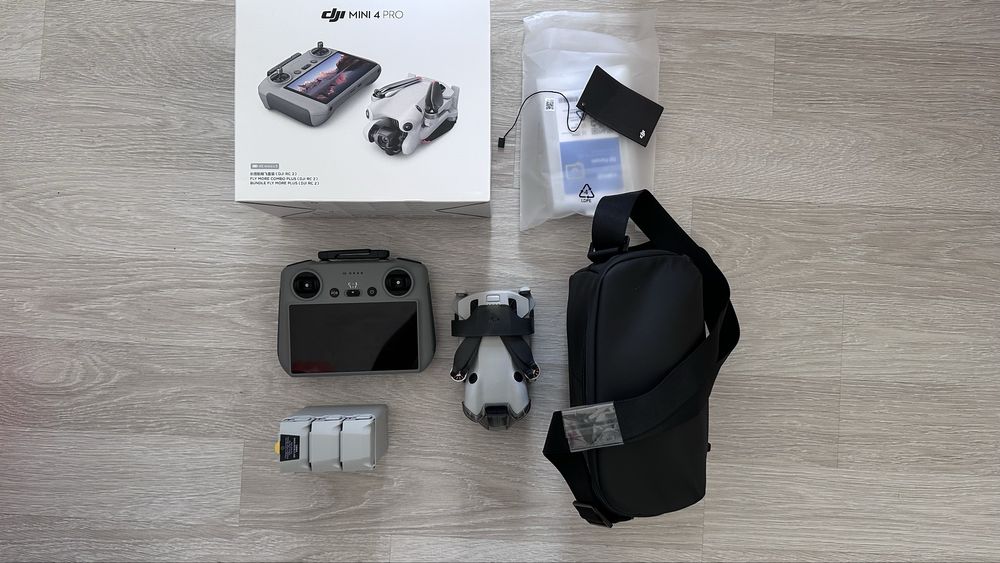 Новый Дрон DJI Mini 4 Pro Fly More Combo Plus (DJI RC 2)