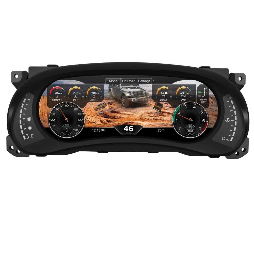 Дигитален километраж 12.3" Jeep Wrangler (2011-2017) LCD LINUX SYSTEM