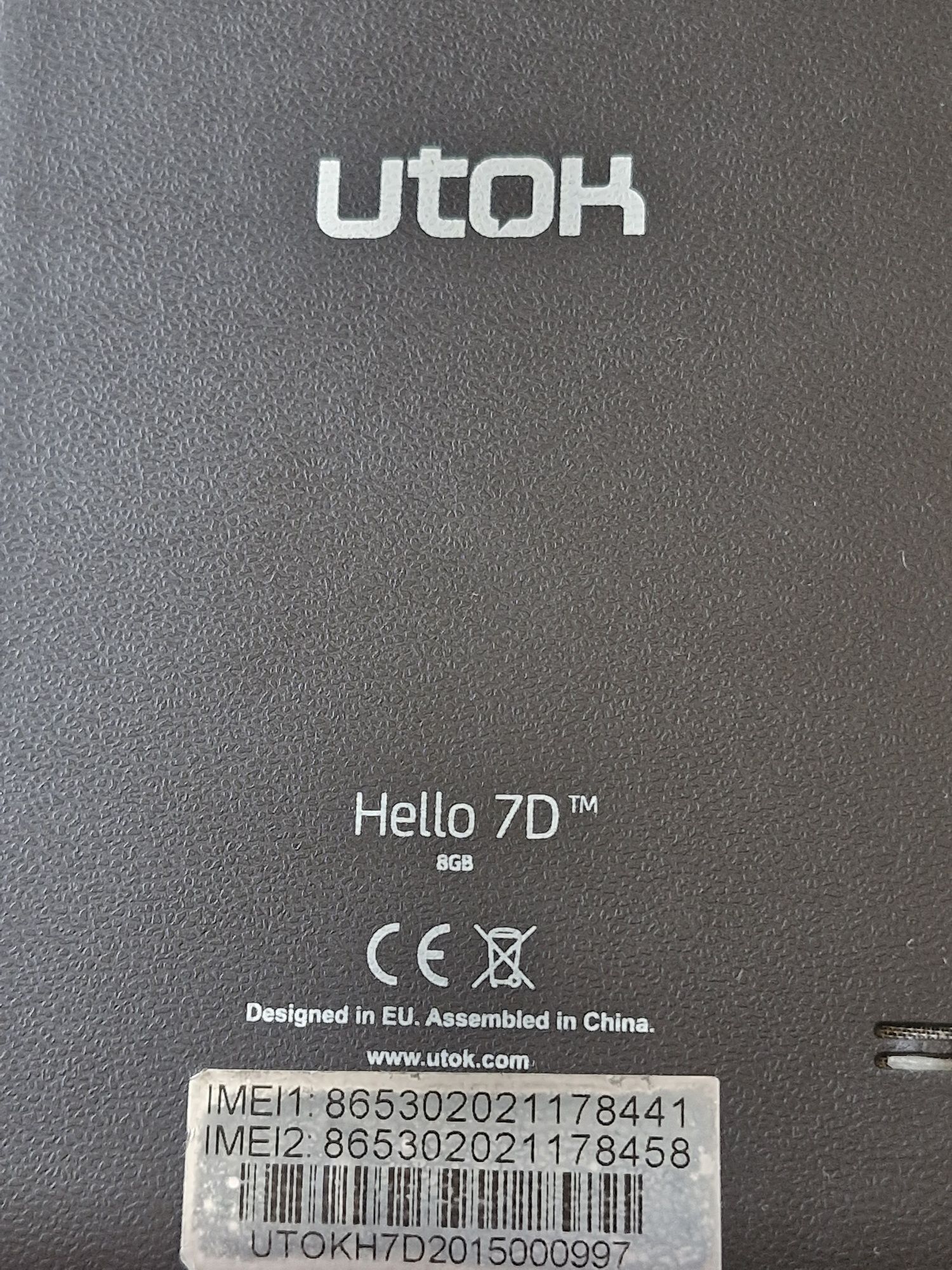 Tableta utok hello 7d pentru piese nefuncțională