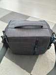 Husa aparat foto Rivacase 7502 SLR Canvas, Gri