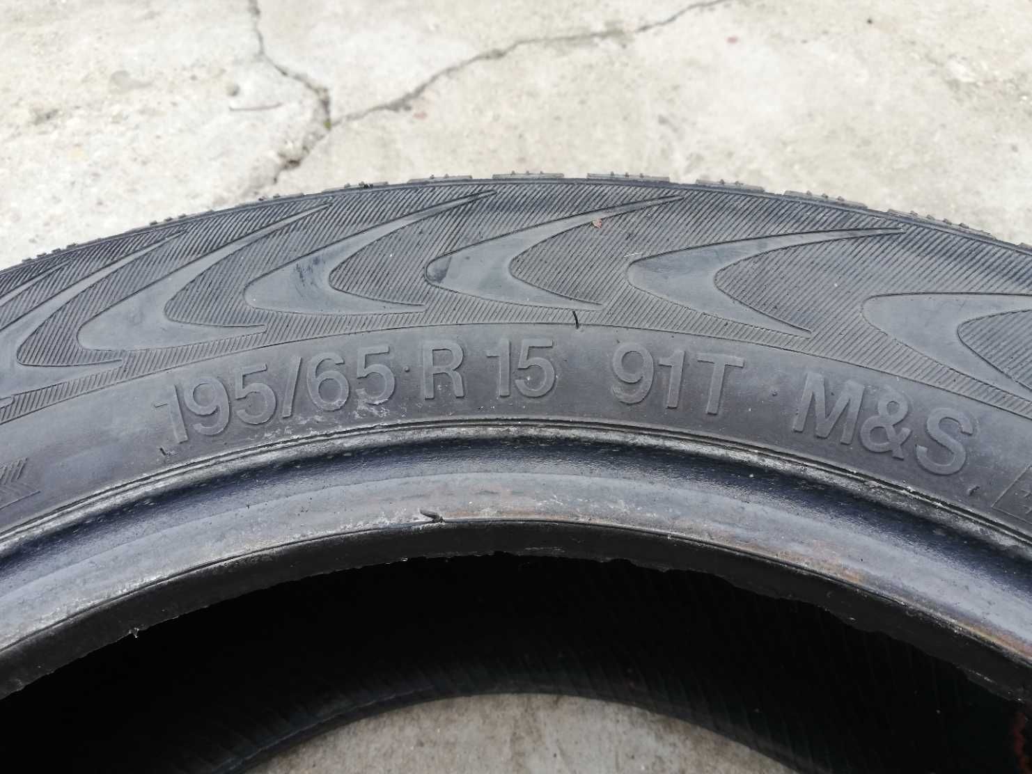 Употребявани холандски гуми VREDESТЕIN 195/65 R15 91T - 2 бр.