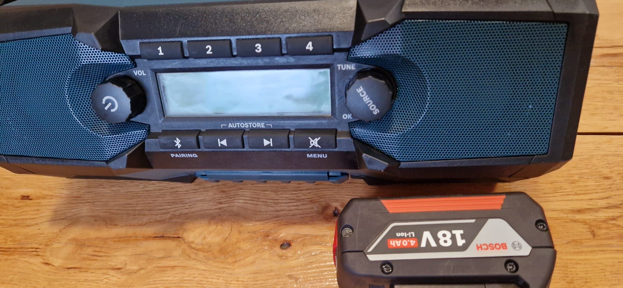 Milwaukee,Bosch radio de șantier