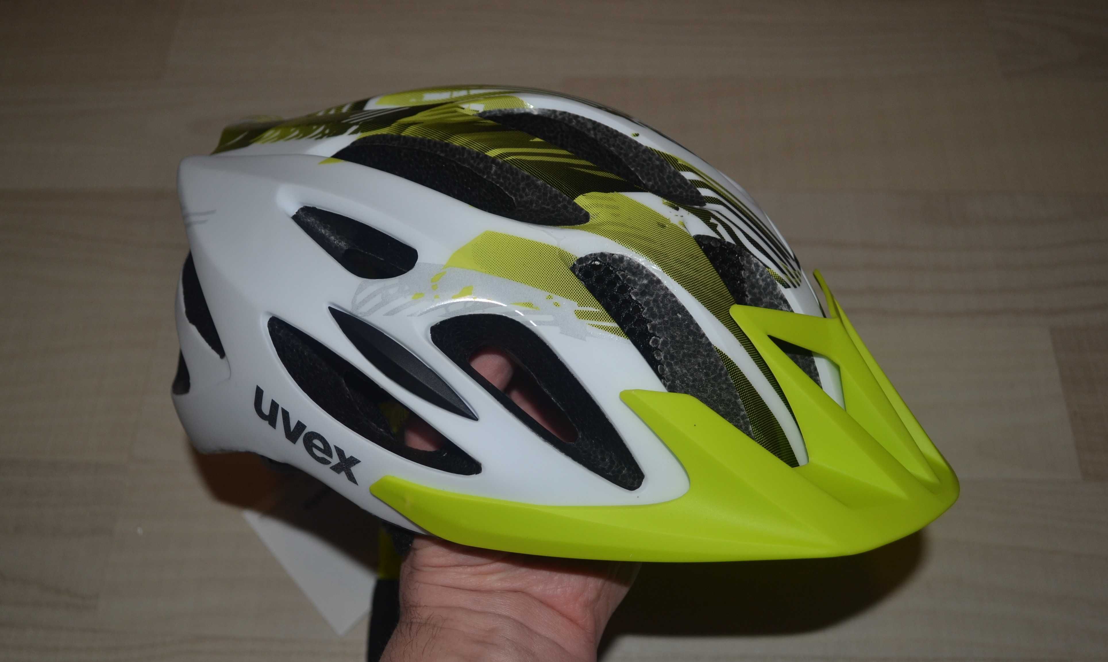 Casca bicicleta UVEX Flash White Lime