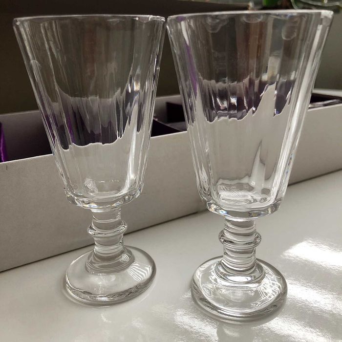 Комплект оригинални руски кристални чаши за водка - 6 бр.