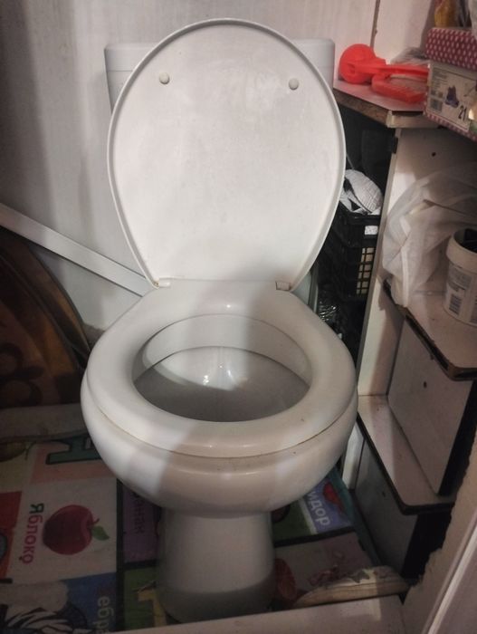 Унитаз в хорошем состоянии