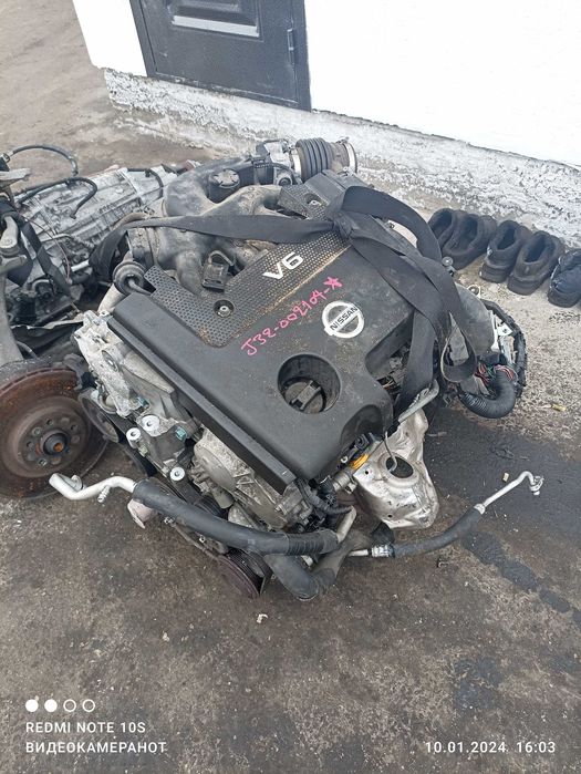 Привозные двигатели VQ-35 3.5л на Ниссан Мурано с установкой