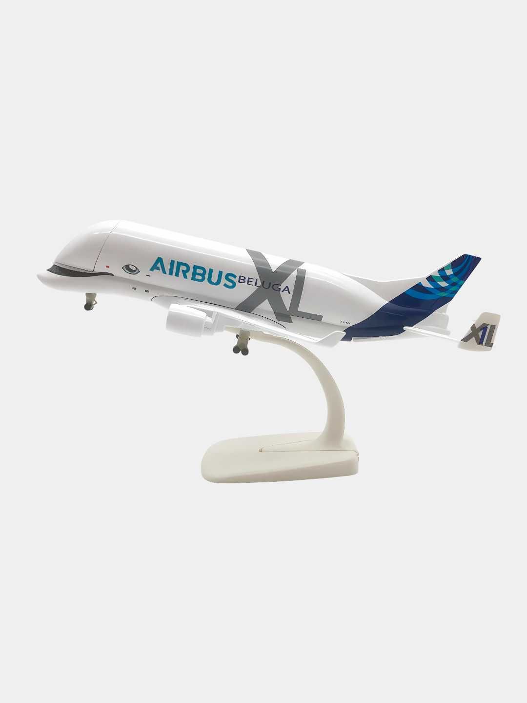 Модель самолета АН-225 МРИЯ и Airbus Beluga, металлическая, 20 см