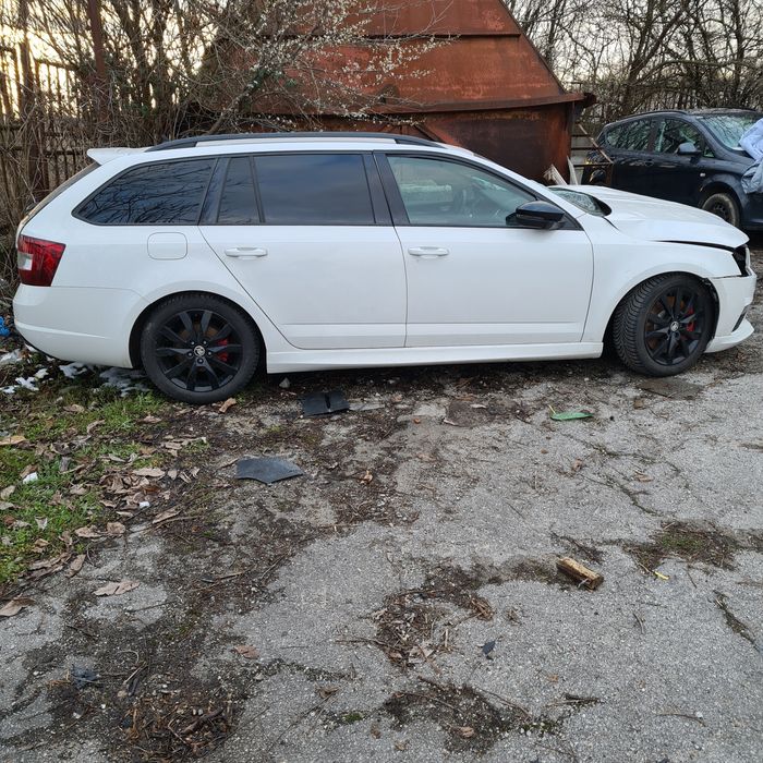 Спойлер шкода октавия 3 vrs комби