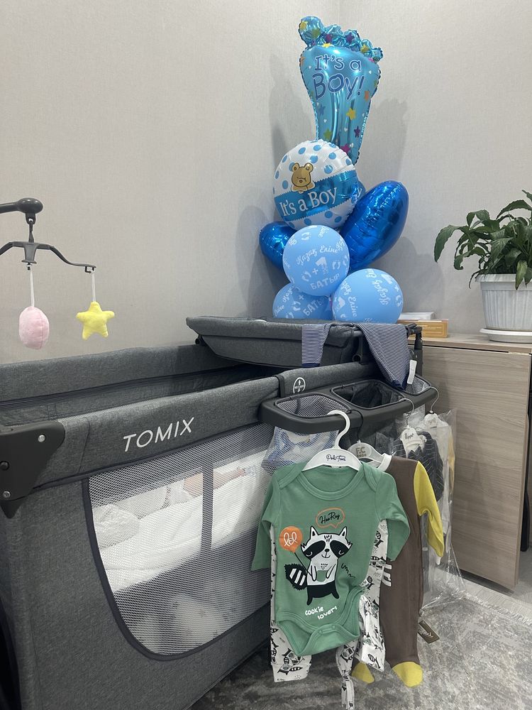 Кровать манеж от Tomix
