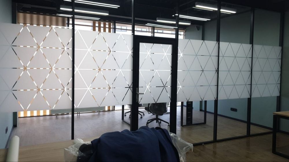 Matoviy tumanka, Tonirovka, Logotip, Ruchnaya rezka,Zerkalnaya plyonka