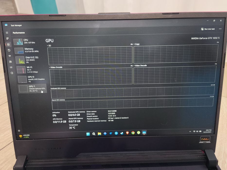 Asus Rog Strix G512LI Electro Punk Editie Limitata