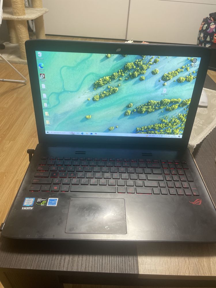 Laptop Gaming Asus Rog GL552V schimb cu Iphone dif din partea mea