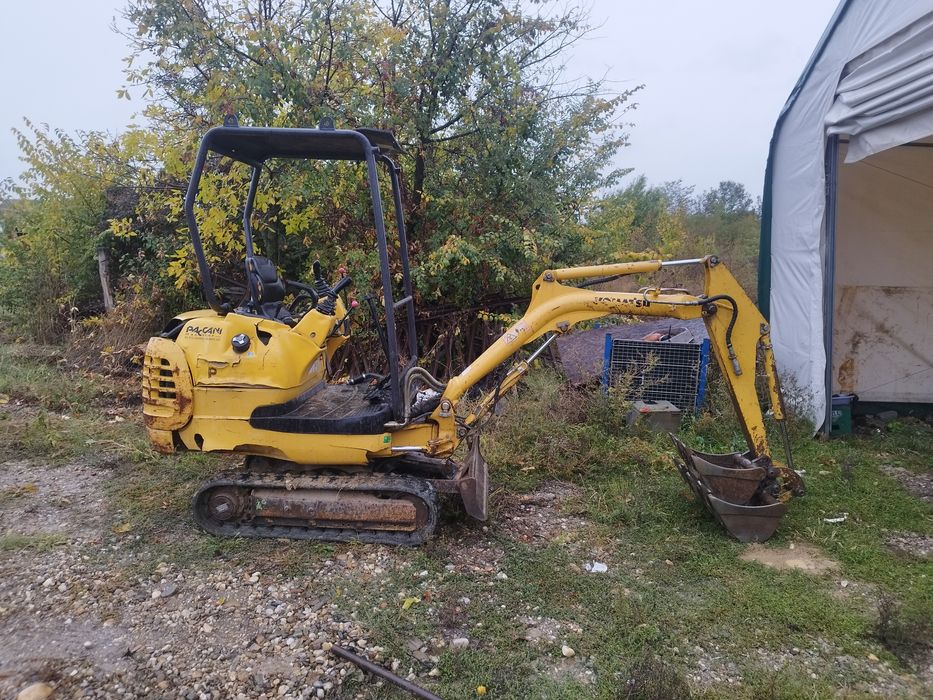 Miniexcavator Komatsu 1, 5 t variante