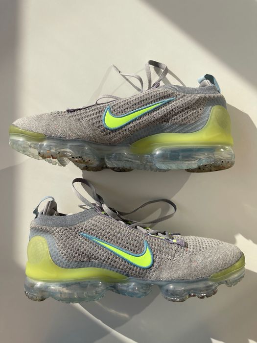 Обувки Nike VaporMax 2021 сиво и зелено 44 номер