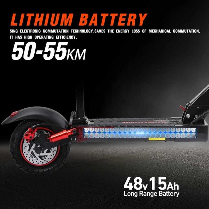 Електрически скутер / тротинетка със седалка 800W 15AH