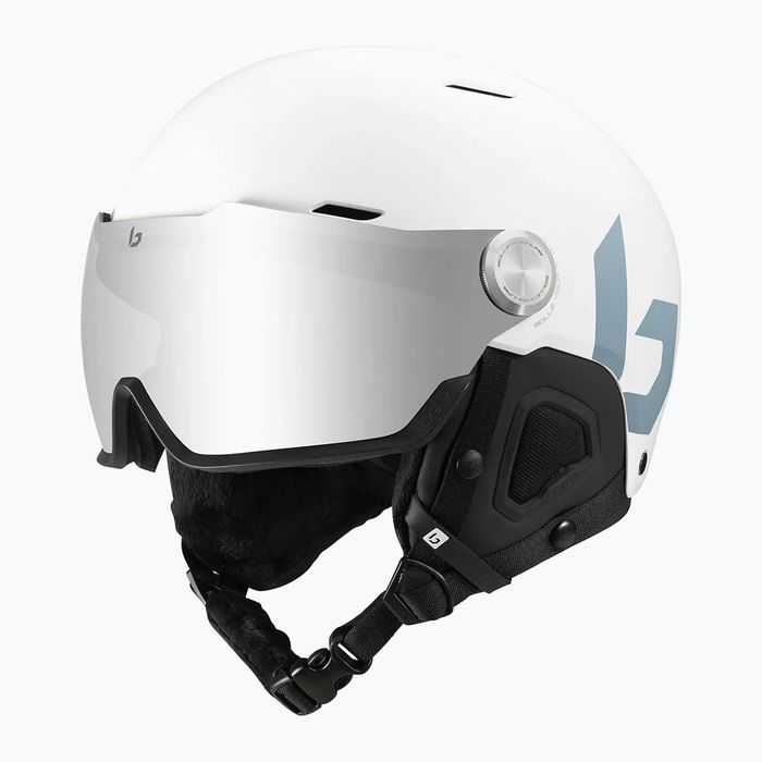 Casca schi ski Bollé Might Visor Offwhite Matte. (NOUĂ)