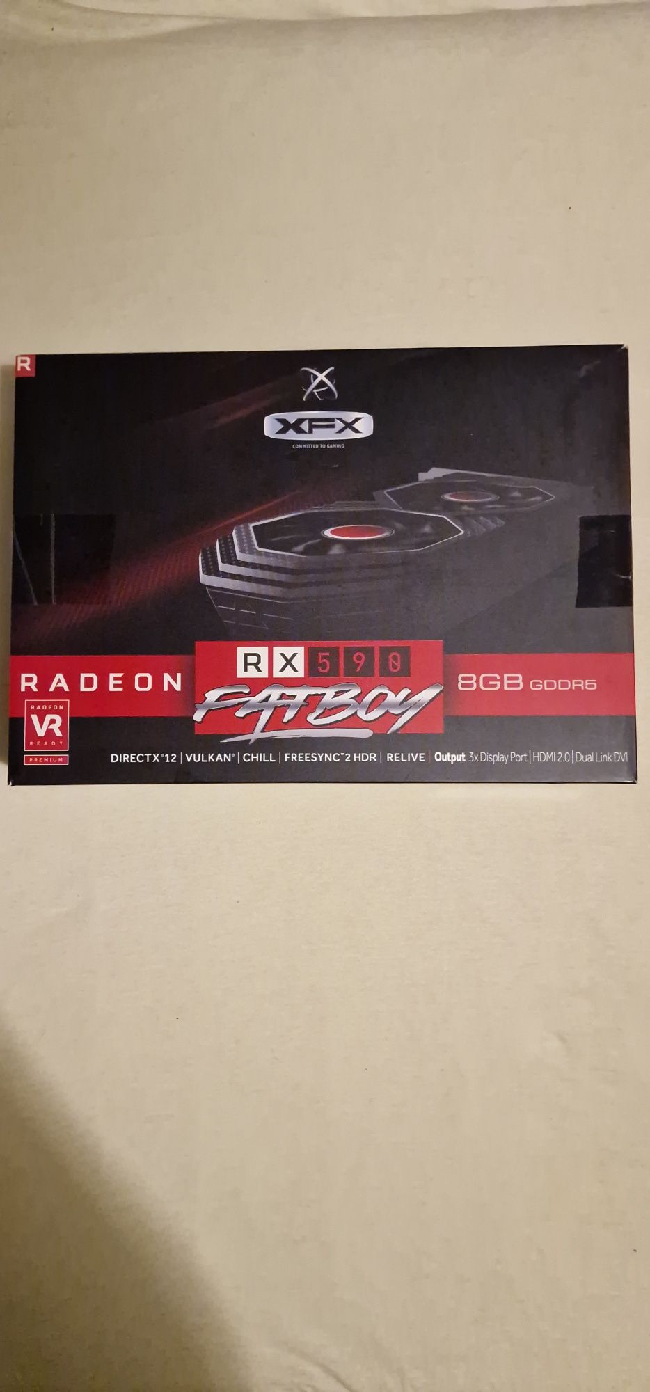 Vând placă video FATBOY RX 590