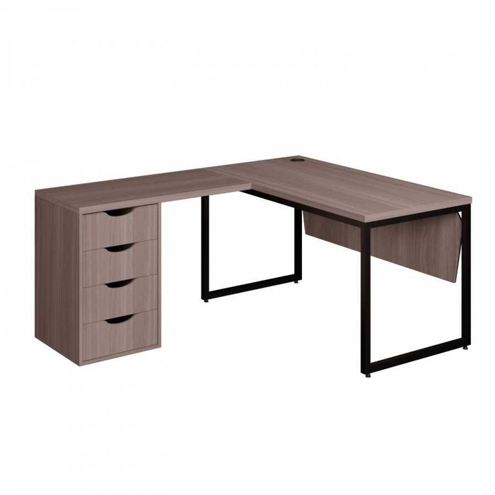 Стол с тумбой "Тейлор" (1395х708 мм.)