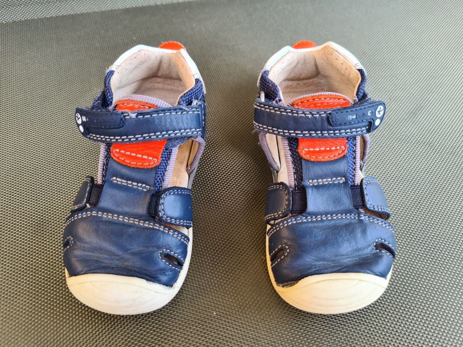 Sandale copii Biomecanics, culoare bleumarin, marimea 21