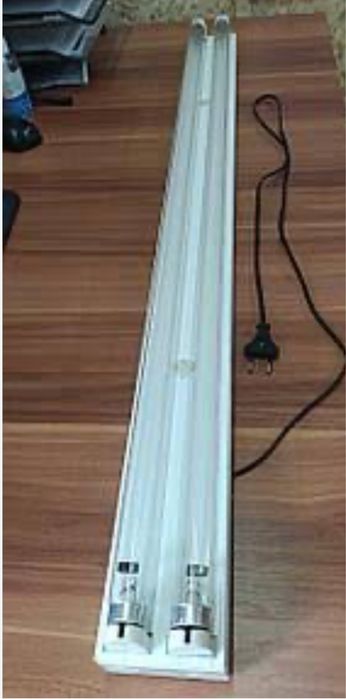 Двойные бактерицидные кварцевые лампы