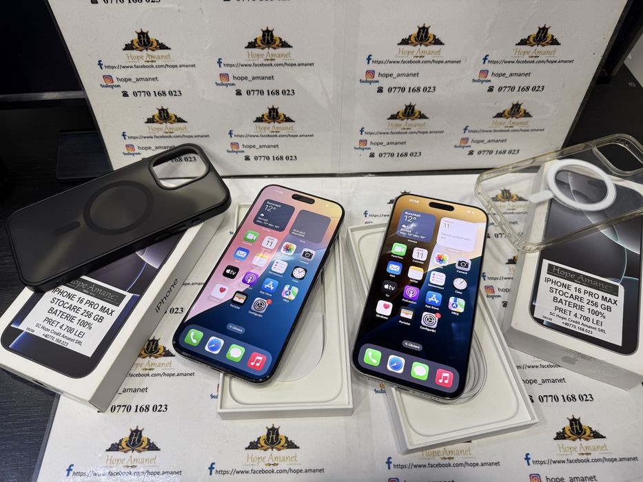 Hope Amanet P7 Iphone 16 Pro Max 256 Gb