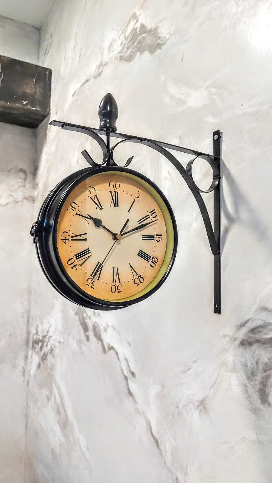 Двоен гаров античен часовник