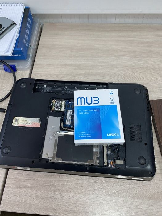 Установка SSD диска вместо HDD