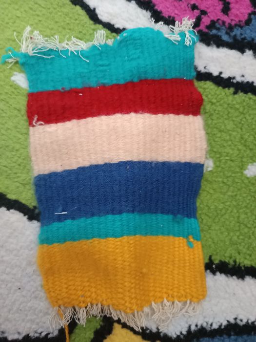 Covoraș făcut manual