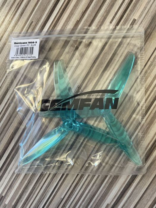 Fpv дрон перки 7 инча Gemfan 7050-3