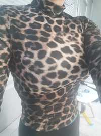 Секси леопардова блуза