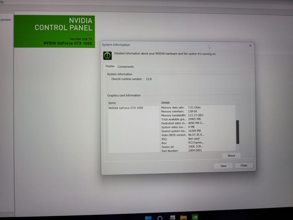 Laptop Dell XPS 15 9560