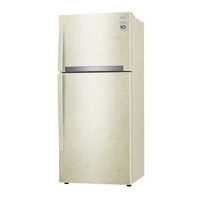 Холодильник LG GN-H702HEHU.Цвет-бежевый мрамор